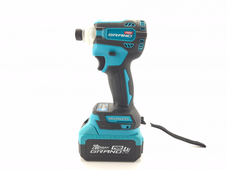 Гайковерт акумуляторний Grand АГУ-20 BL (без набору аксесуарів)