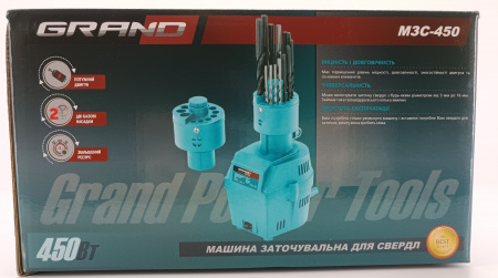 Машина заточная для сверл Grand МИД-450