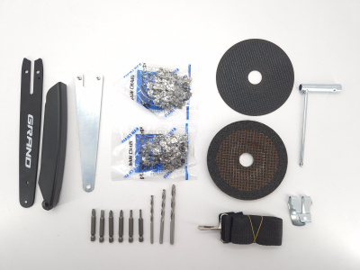 Набір акумуляторних інструментів Grand № 3G (МШУ-20BL/PRO + ДА-20/13UBL+АПЦ-20V/8"-4)